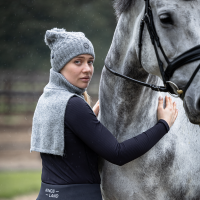 Bonnet Kingsland KLGenevieve en Tricot Gris foncé Bonnet Kingsland KLGenevieve en Tricot Gris foncé