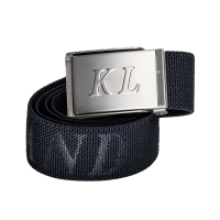 Kingsland riem van canvas Staalgrijs