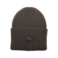 Hoed Kingsland KLeisley unisex met gebreid logo Groen beluga
