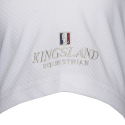 Chemise de concours Kingsland Classic manches courtes homme Blanc Chemise de concours Kingsland Classic manches courtes homme Blanc