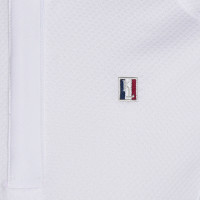 Wedstrijdshirt Kingsland Classic korte mouwen Junior Meisjes Wit Wedstrijdshirt Kingsland Classic korte mouwen Junior Meisjes Wit