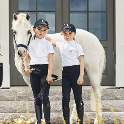 Wedstrijdshirt Kingsland Classic korte mouwen Junior Meisjes Wedstrijdshirt Kingsland Classic korte mouwen Junior Meisjes