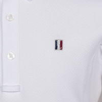 Wedstrijdshirt Kingsland Classic korte mouwen Junior Jongens Wit Wedstrijdshirt Kingsland Classic korte mouwen Junior Jongens Wit