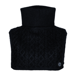 Col en Tricot Kingsland KLGraciella Torsadé Noir