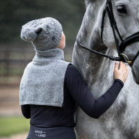 Col en Tricot Kingsland KLGraciella Torsadé Noir