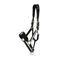 Kingsland Classic halster met fleece Zwart