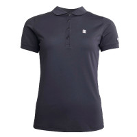 Polo Kingsland Classic Piqué femme Noir Polo Kingsland Classic Piqué femme Noir