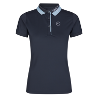 Polo Kingsland KLharriet piqué femme Marine