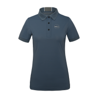 Technisch poloshirt Kingsland dames Beringzeeblauw