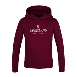 Sweat Kingsland Classic Junior Bourgogne nouveau KL Bordeaux