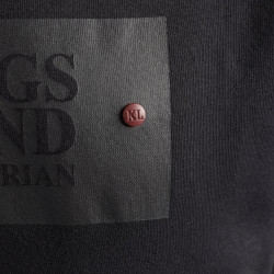 Sweat Kingsland Samuel met capuchon Junior Marine Marineblauw