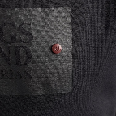 Sweat Kingsland Samuel met capuchon Junior Marine Marineblauw