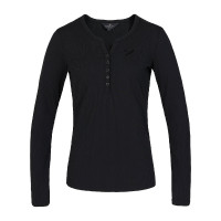 Top Kingsland manches longues femme Noir