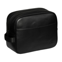 Trousse de toilette KLfawn Kingsland avec logo en relief Noir