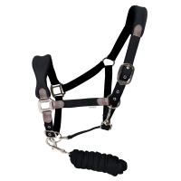 Set licol et longe Flags & Cup Socorro Noir Set licol et longe Flags & Cup Socorro Noir