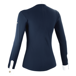 Polo de concours Flags & Cup Isla manches longues Marine Bleu marine Polo de concours Flags & Cup Isla manches longues Marine Bleu marine