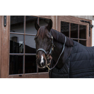 Gevlochten Nylon Longe Kentucky Grijs Gevlochten Nylon Longe Kentucky Grijs