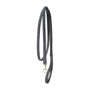 Gevlochten Nylon Longe Kentucky Grijs