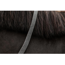 Gevlochten Nylon Longe Kentucky Grijs Gevlochten Nylon Longe Kentucky Grijs