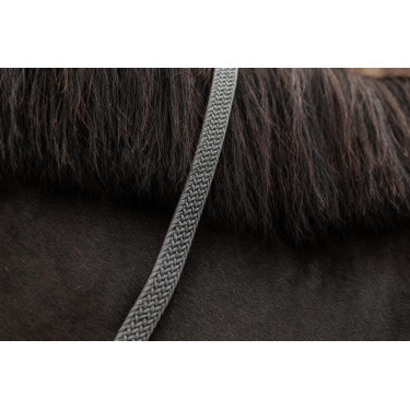 Gevlochten Nylon Longe Kentucky Grijs Gevlochten Nylon Longe Kentucky Grijs