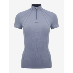 Couche de base mesh manches courtes LeMieux Mia Bleu jay