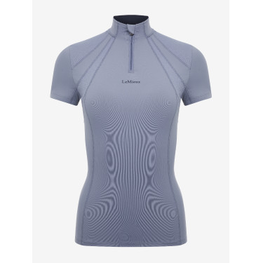 Couche de base mesh manches courtes LeMieux Mia Bleu jay