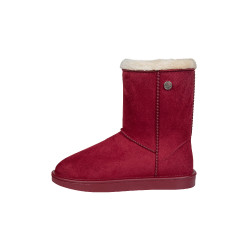 Bottes HKM fourrées imperméables Davos Gossiga Rouge foncé