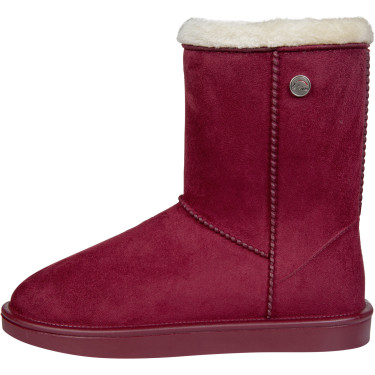 Bottes HKM fourrées imperméables Davos Gossiga Rouge foncé