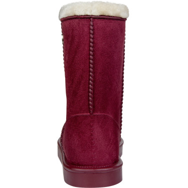 Bottes HKM fourrées imperméables Davos Gossiga Rouge foncé