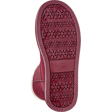 Bottes HKM fourrées imperméables Davos Gossiga Rouge foncé