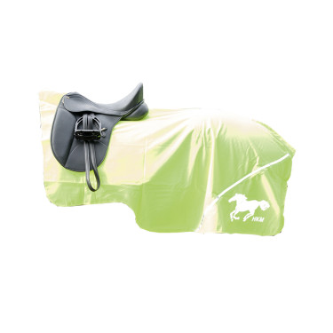 Couvre-reins fluo de sécurité HKM jusqu'à 125 cm Couvre-reins fluo de sécurité HKM jusqu'à 125 cm
