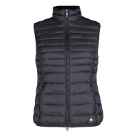 Mouwloze bodywarmer HKM Lena Zwart