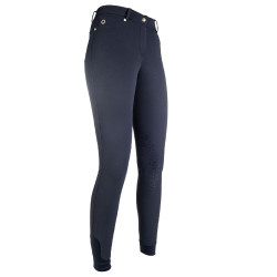 Broek Lauria Garrelli Basic siliconen kniestukken Donkerblauw Broek Lauria Garrelli Basic siliconen kniestukken Donkerblauw