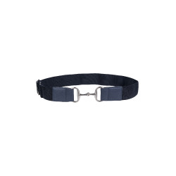Ceinture HKM Hunter Elastic 5 cm Bleu foncé
