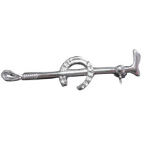 Épingle à cravate argent HKM Horseshoe Couleur indicative