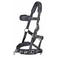 Nylon longeerhalster HKM Zwart