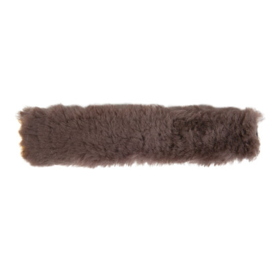 Fourreau de licol HKM mouton Marron foncé