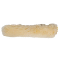 Fourreau de licol HKM mouton Naturel Marron