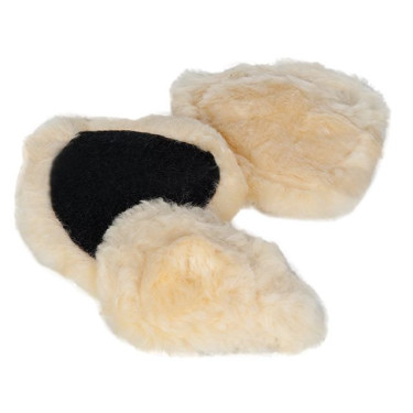 Schapenvacht hoes HKM voor borsttuig 4154 per 3 Schapenvacht hoes HKM voor borsttuig 4154 per 3