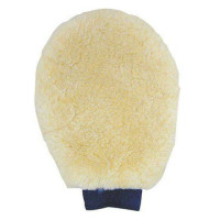 HKM poetswant van echt schapenvacht Natuurlijk Bruin HKM poetswant van echt schapenvacht Natuurlijk Bruin