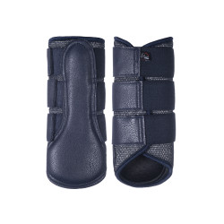 Guêtres HKM Glitter Mesh Style Bleu foncé Guêtres HKM Glitter Mesh Style Bleu foncé