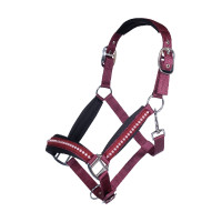 Halster HKM Berry Donkerrood Halster HKM Berry Donkerrood