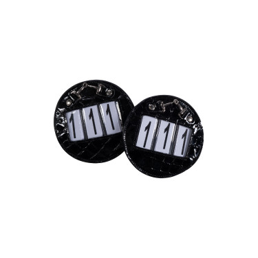 Numéros de départ HKM Ida Noir / croco