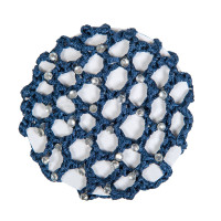 Net met glinsterende stenen HKM Donkerblauw Net met glinsterende stenen HKM Donkerblauw