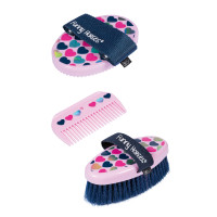 Poetsset HKM Funny Horses Hearts Roze