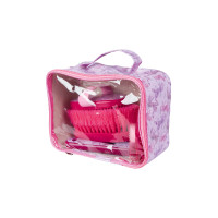 HKM Blossom poetset 5-delige set Felroze / lila
