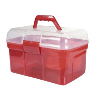 Set de pansage HKM Light set de 6 pièces Rouge Set de pansage HKM Light set de 6 pièces Rouge