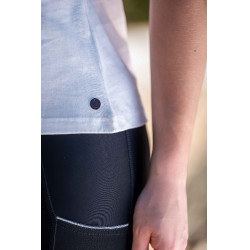 T-shirt HKM Savona Print Style Vanille Jaune T-shirt HKM Savona Print Style Vanille Jaune