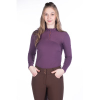 T-shirt technique HKM Arctic Bay manches longues Lilas foncé Violet T-shirt technique HKM Arctic Bay manches longues Lilas foncé Violet