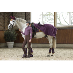 T-shirt techniek HKM Arctic Bay lange mouwen Donker lila Violet